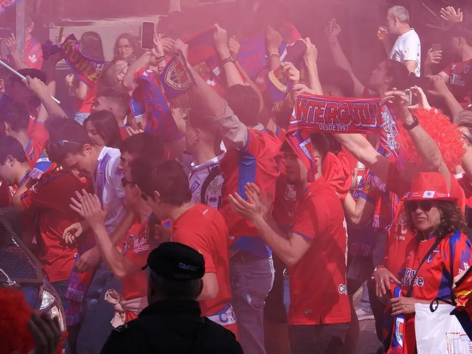 Llegada del Numancia a Pinilla, campo del Teruel (24)