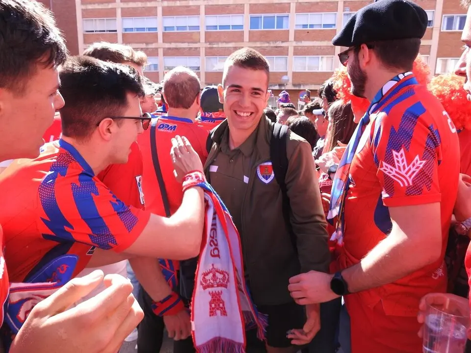 Llegada del Numancia a Pinilla, campo del Teruel (36)