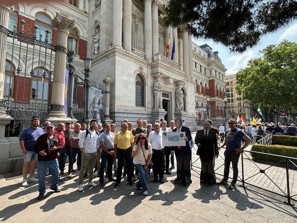 Asaja Soria se manifiesta en Madrid