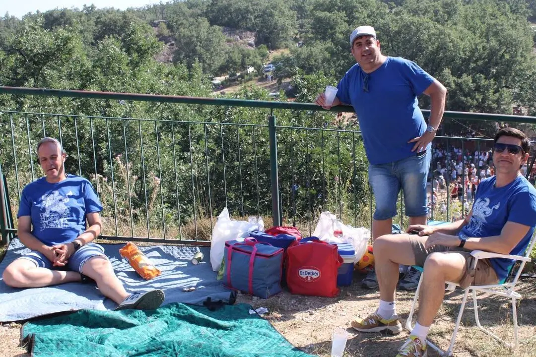 Jueves La Saca, ambiente en Valonsadero (2)