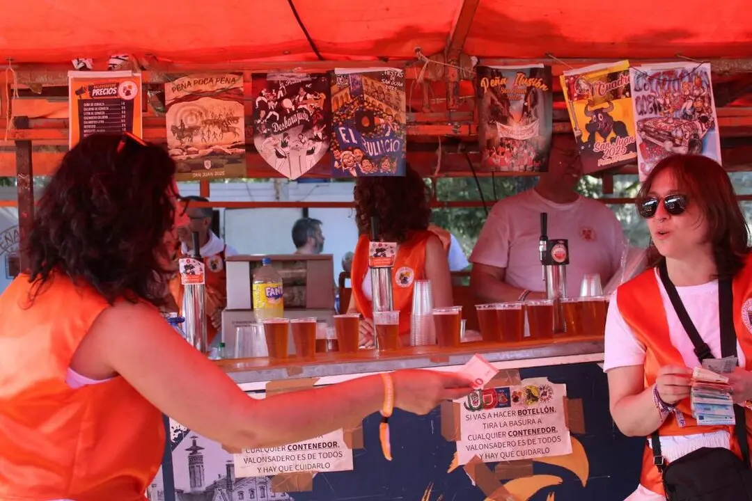 Jueves La Saca, ambiente en Valonsadero (10)