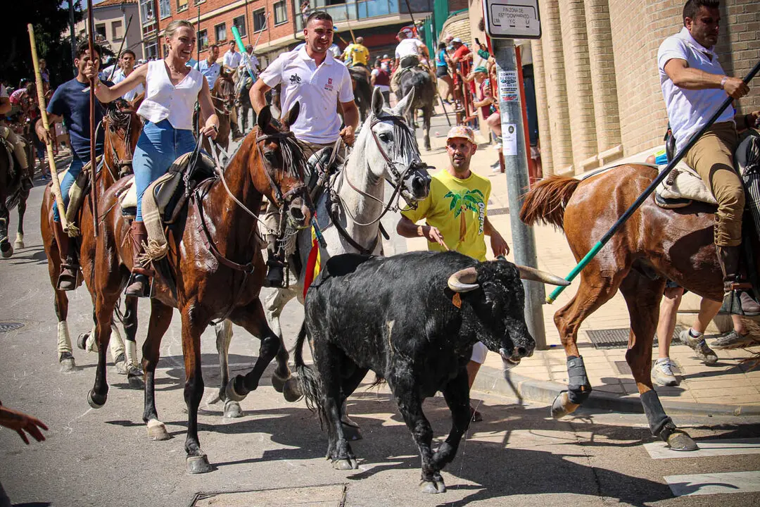 Llegada de La Saca a la plaza de Toros-26