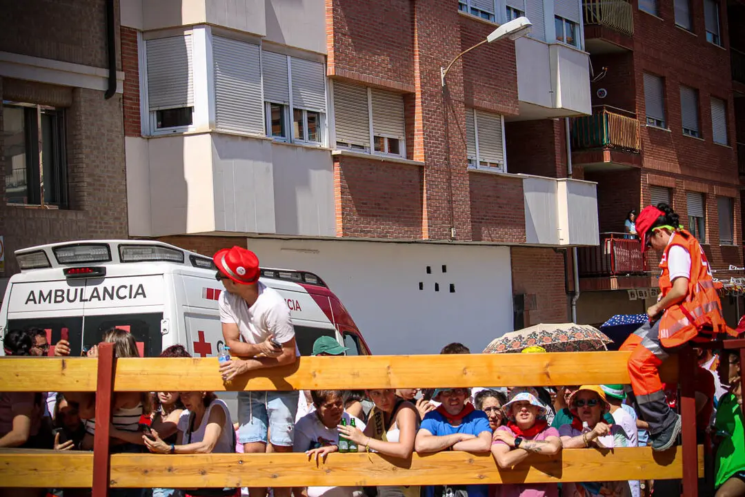 Llegada de La Saca a la plaza de Toros-31