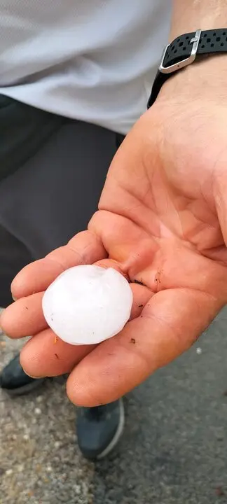 Granizada en Abejar 01
