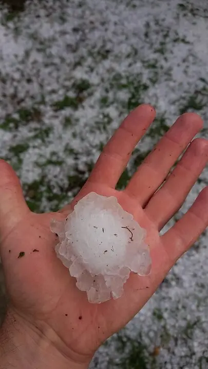 Granizada en Abejar 05
