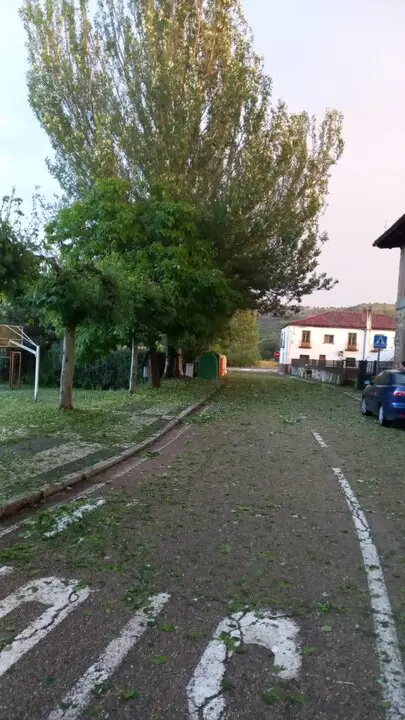 Granizada en Abejar 06