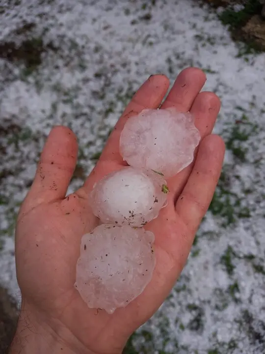 Granizada en Abejar 07