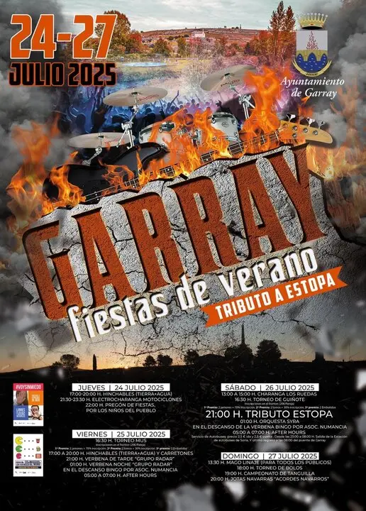 Cartel de las Fiestas de Garray