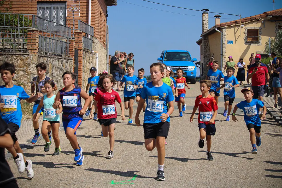 XLIV Cross Popular de Abejar, categor&iacute;as inferiores y entrega de premios-6
