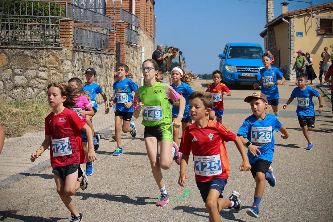 XLIV Cross Popular de Abejar, categor&iacute;as inferiores y entrega de premios-7