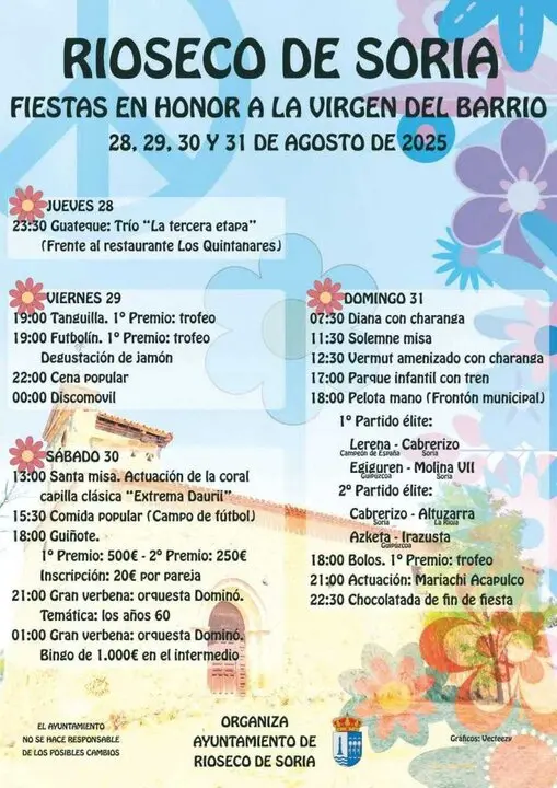 Fiestas en Rioseco de Soria