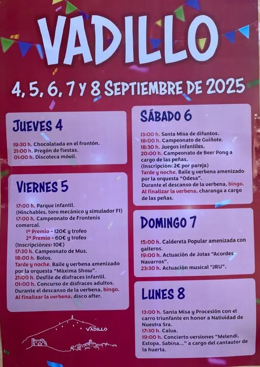 Fiestas en Vadillo