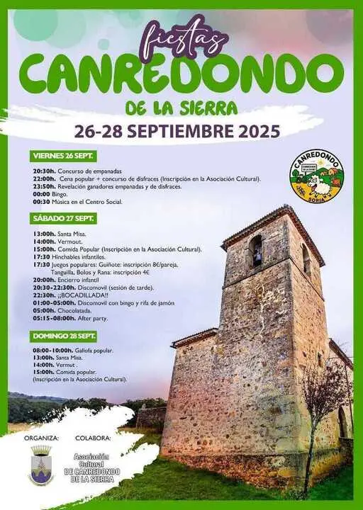 Fiestas en Canredondo