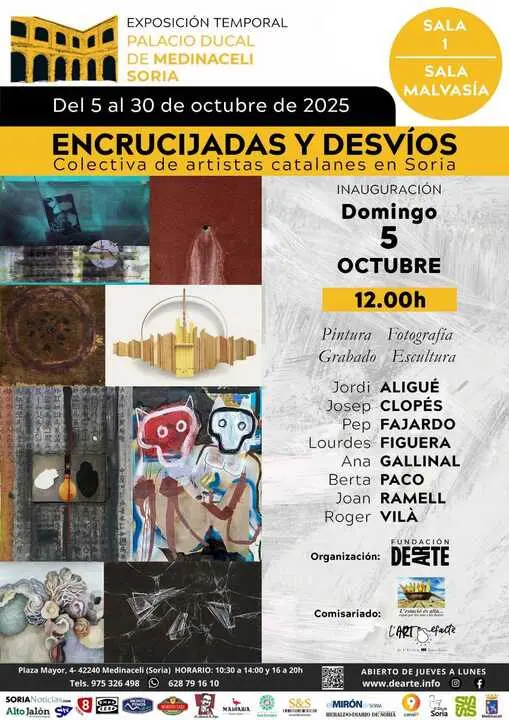 Artistas catalanes en Medinaceli