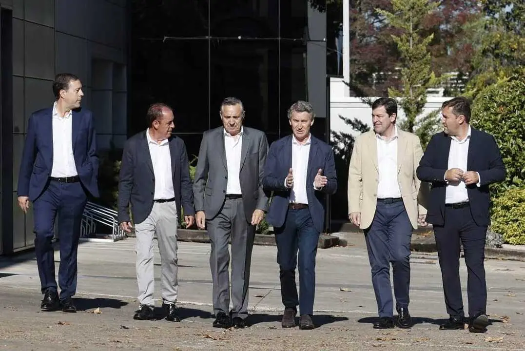 Alberto N&uacute;&ntilde;ez Feij&oacute;o, en Soria. Foto Concha Ortega