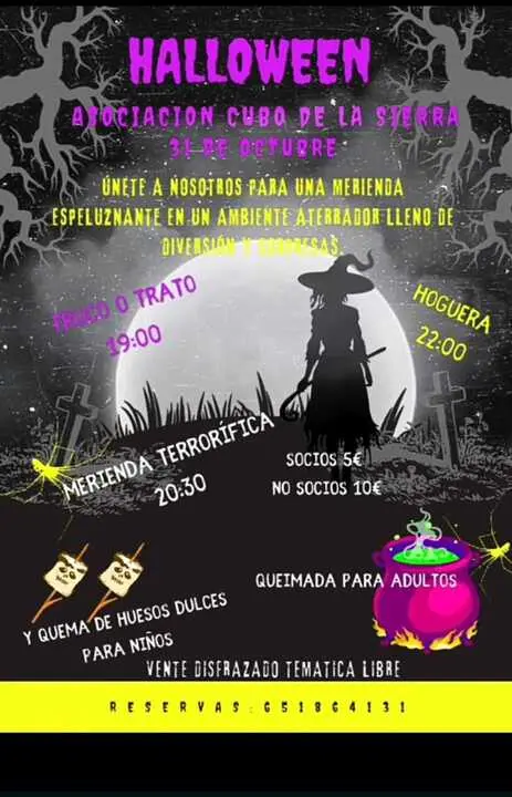 Halloween Cubo de la Sierra