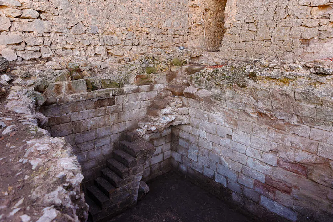Despensa en el interior del Castillo
