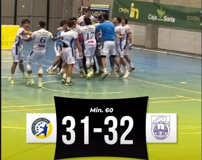 Derrota del Balonmano Soria
