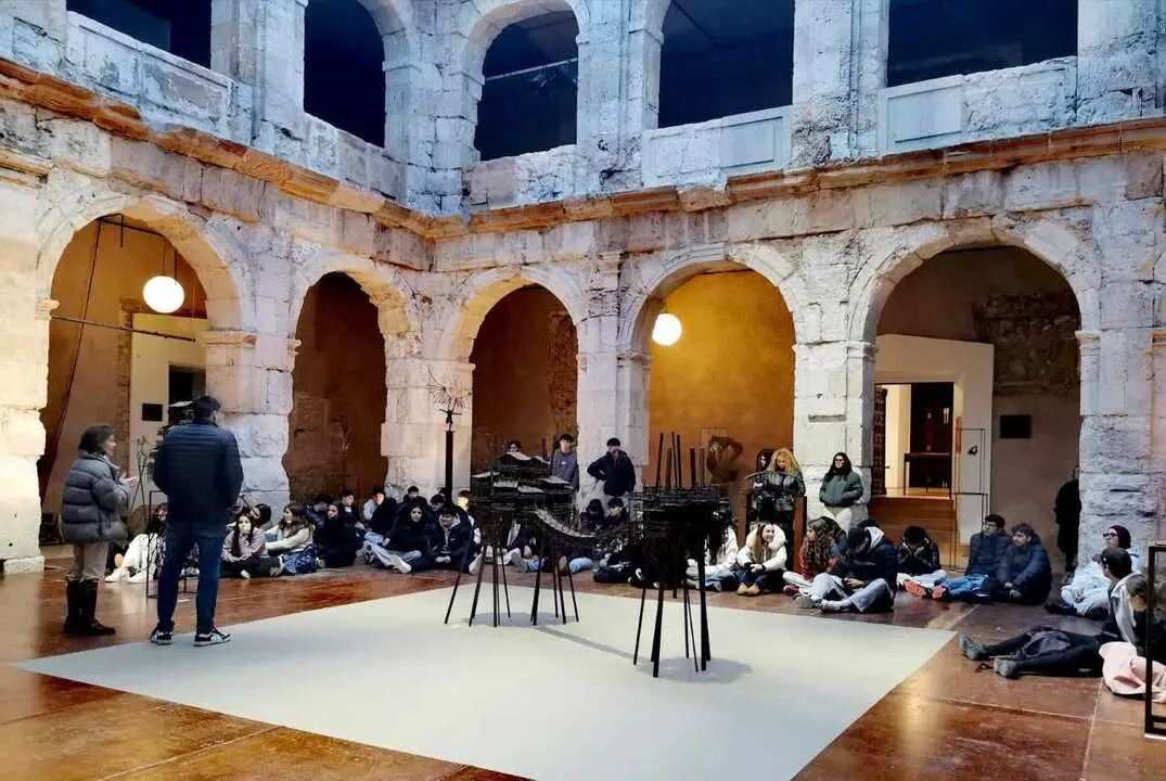 Visita alumnado del Instituto Canet del Mar al Palacio Ducal