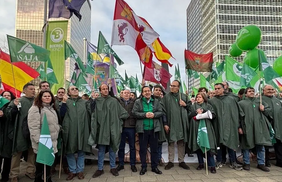 Asaja Soria en Bruselas en diciembre