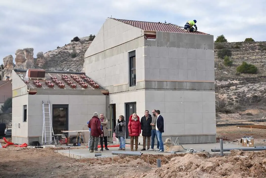 Construcci&oacute;n de viviendas en Langa de Duero
