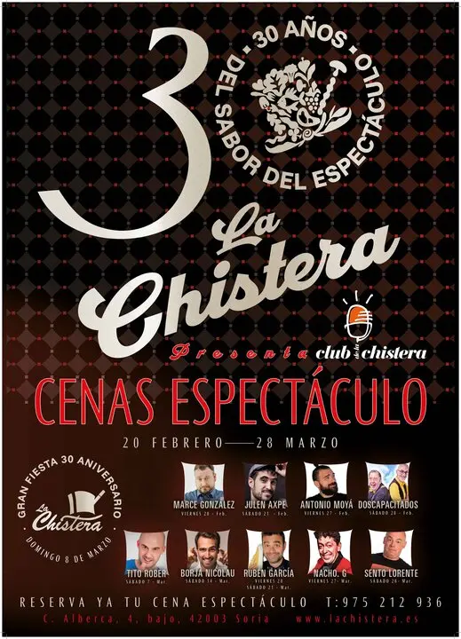 Cartel El Club de La Chistera