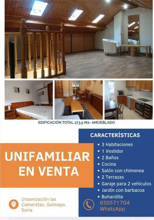 Unifamiliar en venta
