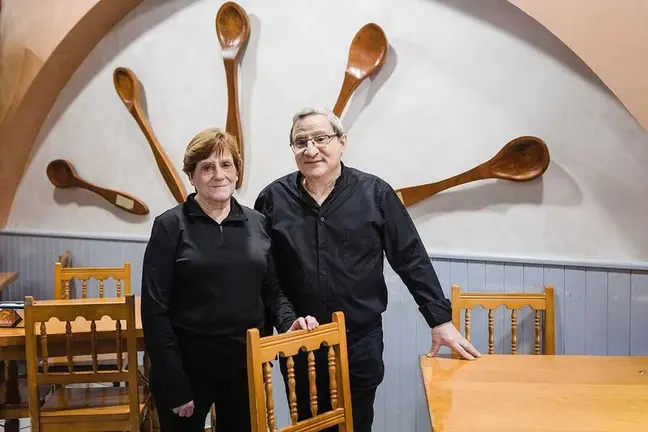 Nieves y Julio, el viernes. Foto Concha Ortega