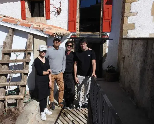 Lydia, Fran, Fero e Iker