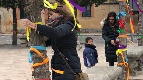Uno de los actos desarrollados en la provincia