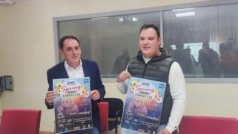 Fiesta de primavera universitaria en Camaretas