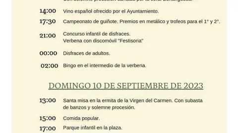 Fiestas en Bayubas de Arriba
