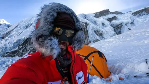 Alex Txikon en el Annapurna