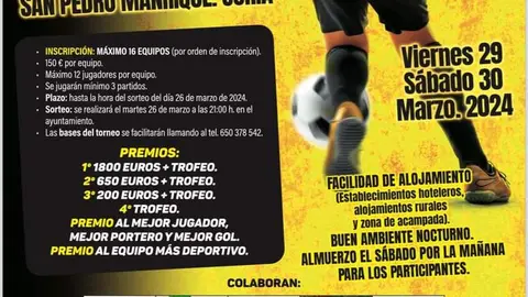 Marat&oacute;n de f&uacute;tbol sala en San Pedro Manrique