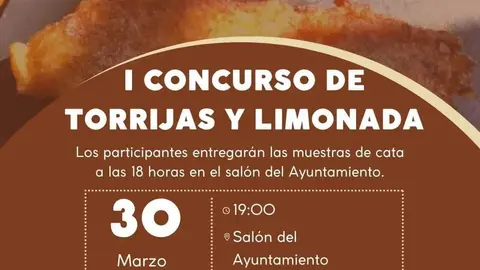 I Concurso de Torrijas y Limonadas