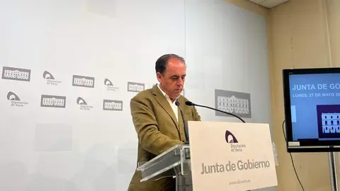 Benito Serrano tras la Junta de Gobierno