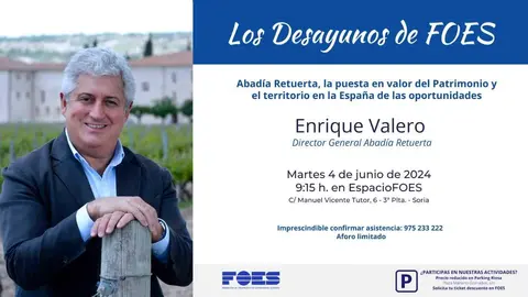 Enrique Valero en FOES