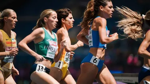 Marta P&eacute;rez en el Europeo de Roma. Foto Sportmedia