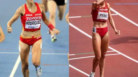 Natalia Rodr&iacute;guez y Marta P&eacute;rez