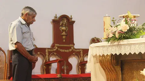 Domiciano L&aacute;zaro, &uacute;ltimo sacrist&aacute;n de Valderrodilla (1)