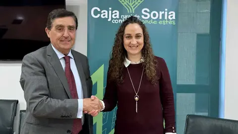 Caja Rural de Soria y el Ayuntamiento de Abejar renuevan su apoyo a la Feria de la Trufa.