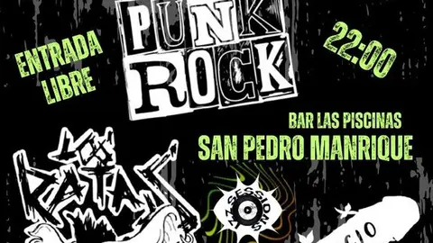 Noche de punk rock en San Pedro Manrique
