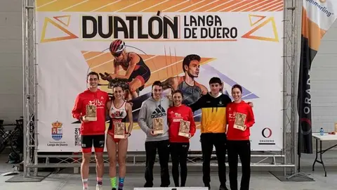 Imagen del pasado a&ntilde;o del Duatl&oacute;n en Langa de Duero