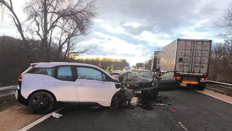 Accidente en Abejar