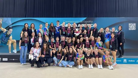 Campeonato nacional gimnasia are&oacute;bica