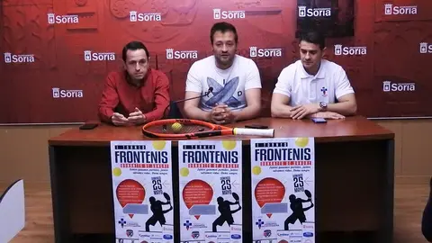 Presentaci&oacute;n  I Torneo Frontenis Donantes de Sangre