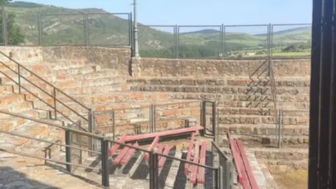 Recinto del Paso del Fuego en San Pedro Manrique