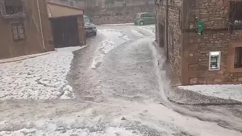 Granizada 5 de julio Abejar