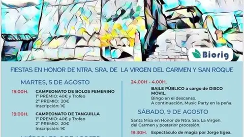 Cartel de Tejado