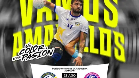 Balonmano Soria-Tarazona en Almaz&aacute;n